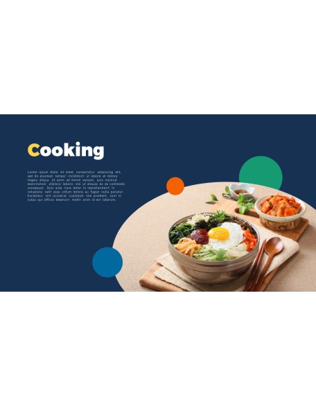 Korean Food template powerpoint