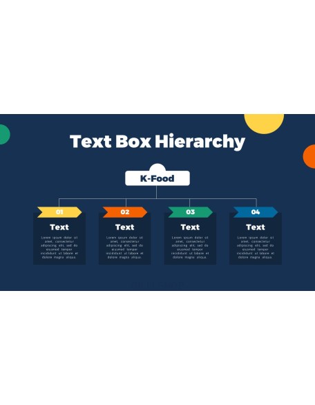 Korean Food template powerpoint