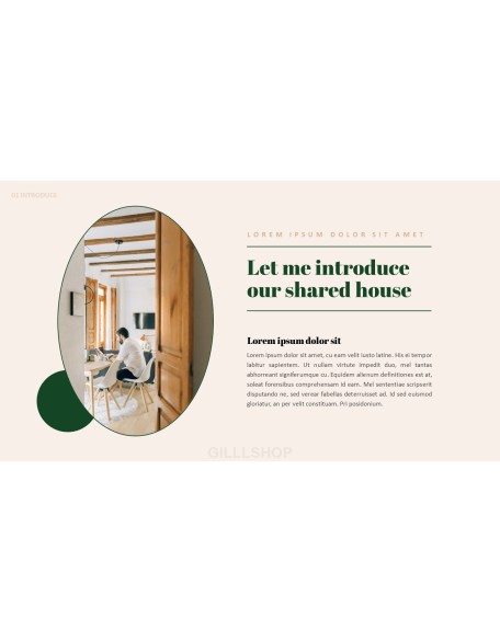 Share House Interactive PowerPoint Examples