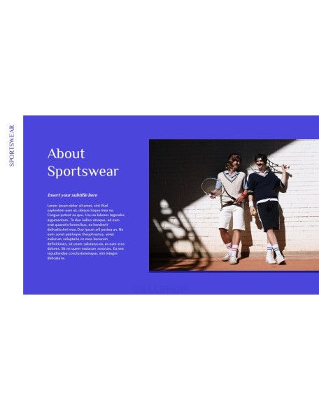 Sportswear PowerPoint