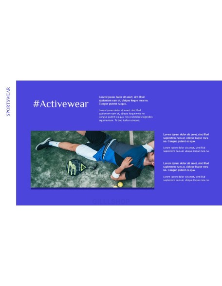 Sportswear PowerPoint