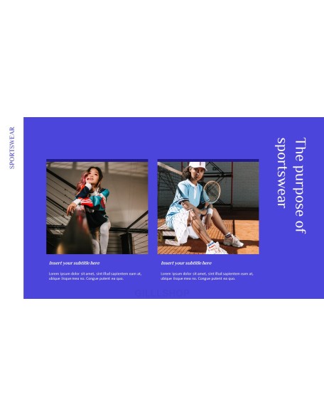 Sportswear PowerPoint