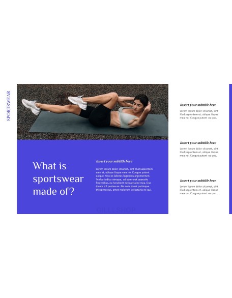 Sportswear PowerPoint