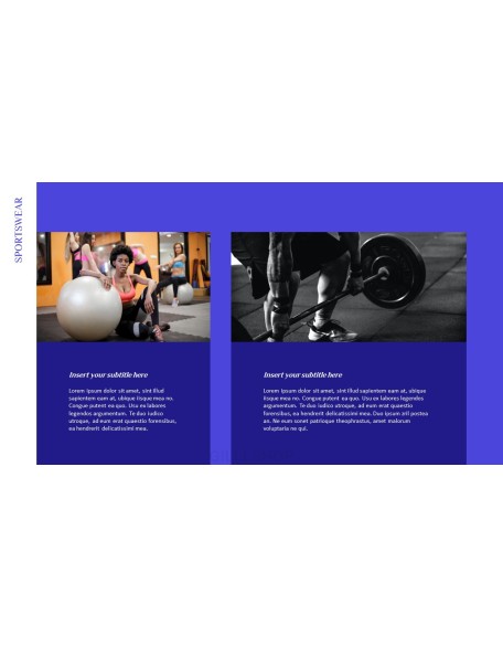 Sportswear PowerPoint