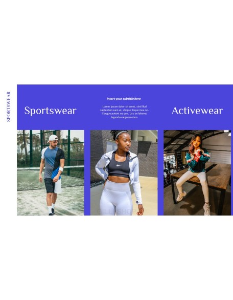 Sportswear PowerPoint