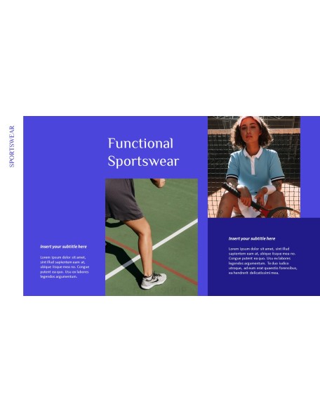 Sportswear PowerPoint