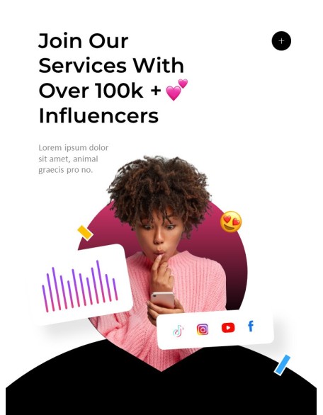 Influencer Marketing powerpoint design templates