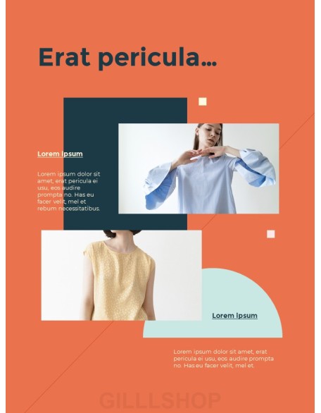 Abstract Geometric Lookbook Cover Presentation PowerPoint