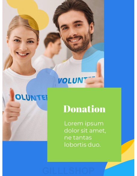 Group of Volunteer PowerPoint Design