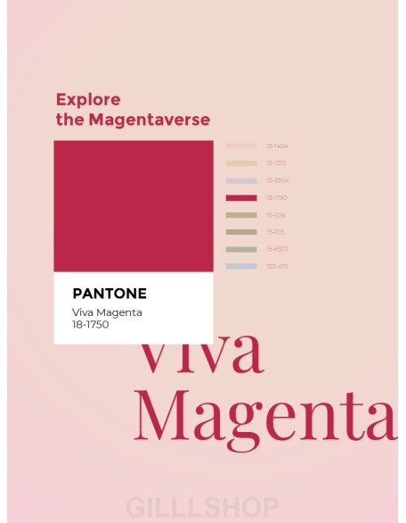 2023 Viva Magenta template ppt