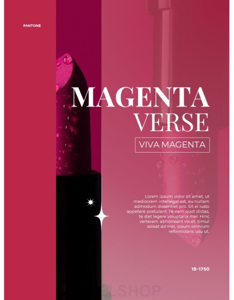 2023 Viva Magenta template ppt