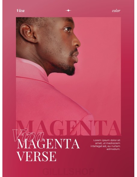 2023 Viva Magenta template ppt