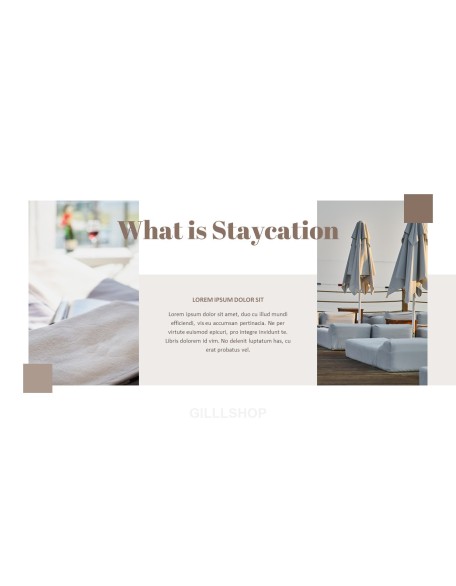 Staycation PPT PowerPoint