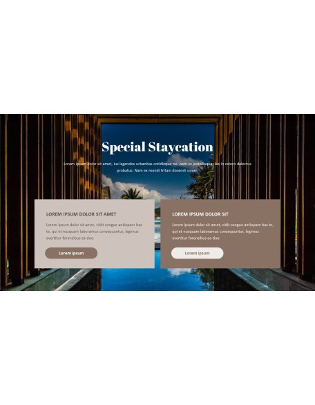 Staycation PPT PowerPoint