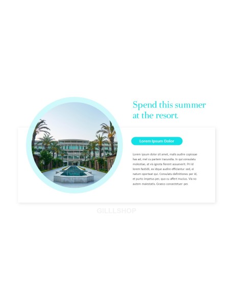 The Resort PPT Design Templates