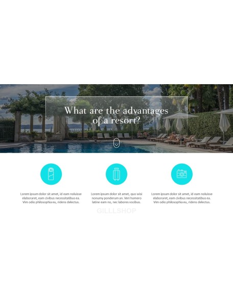 The Resort PPT Design Templates