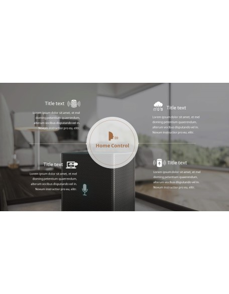 Smart Home Iot Service PPT Templates Design