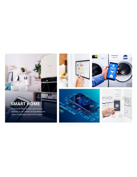 Smart Home Iot Service PPT Templates Design