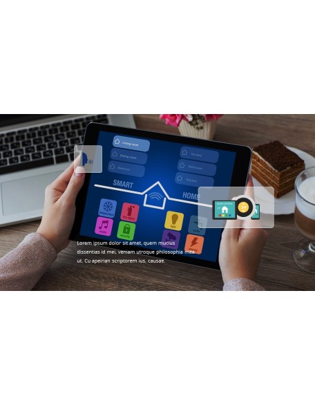 Smart Home Iot Service PPT Templates Design