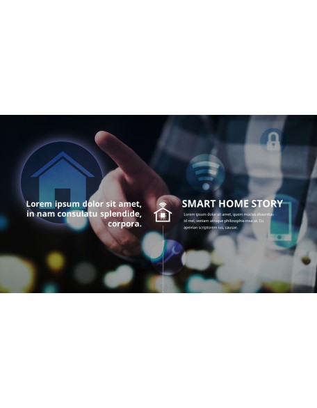 Smart Home Iot Service PPT Templates Design