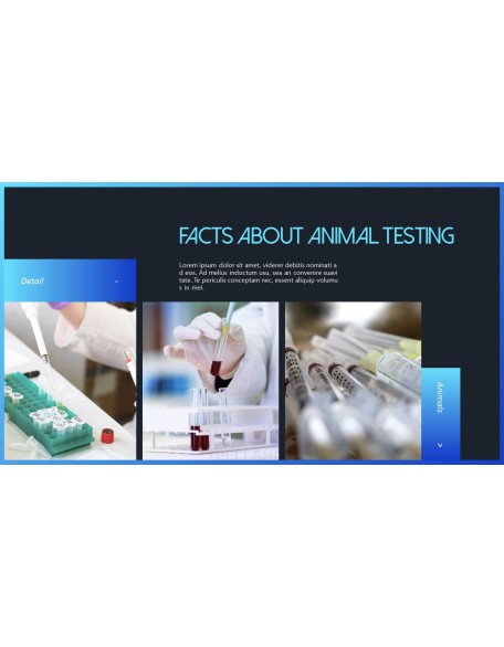 Stop Animal Testing Theme PPT Templates