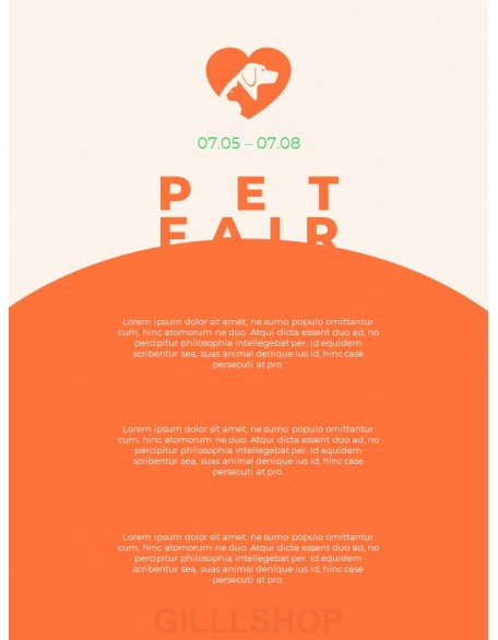 Pet Fair Background PowerPoint