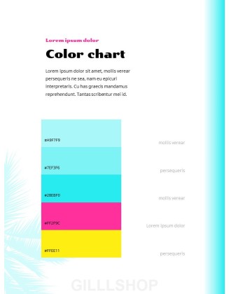 Colorful Tropical Concept PowerPoint Presentation Design