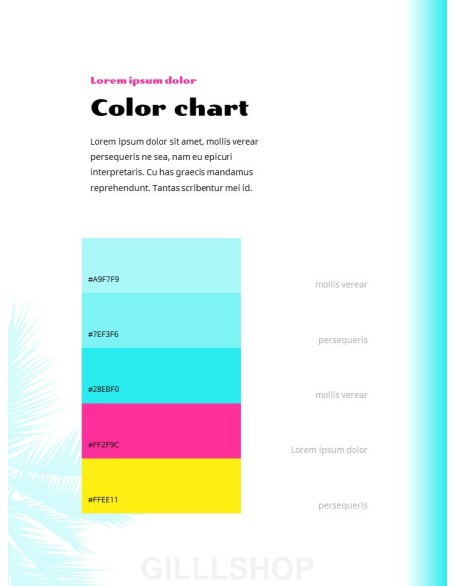 Colorful Tropical Concept PowerPoint Presentation Design