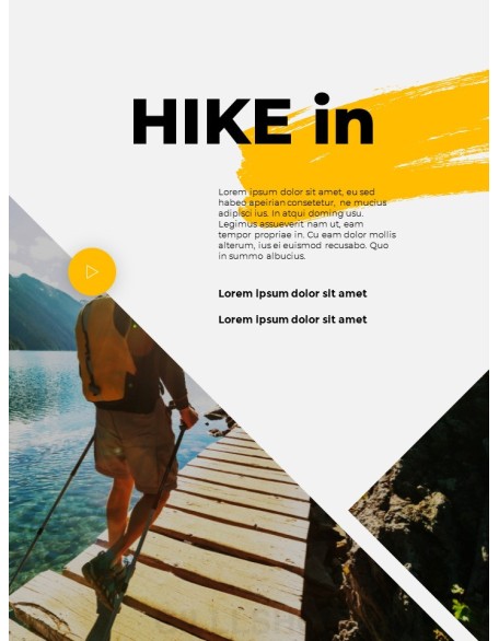 Outdoor Adventure Business plan Templates PPT