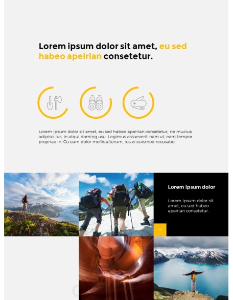 Outdoor Adventure Business plan Templates PPT