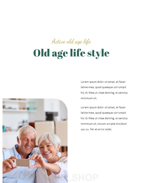 Active Old Age Action plan PPT