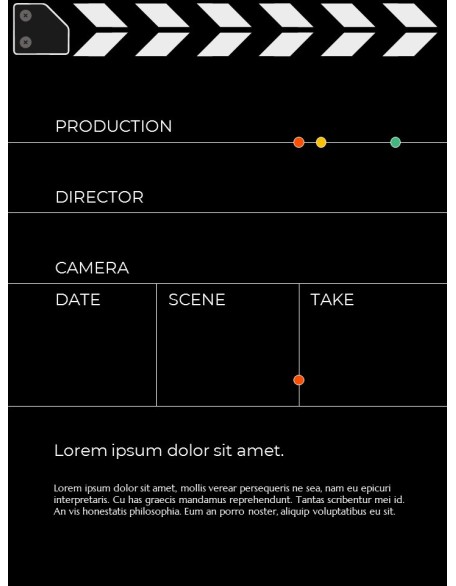 Movie & Film Theme Slide PPT