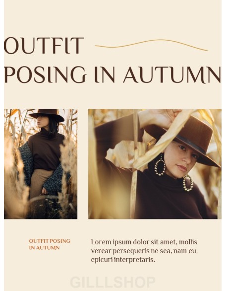 Stylish Autumn Business PPT