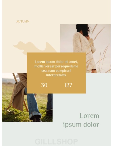 Stylish Autumn Business PPT