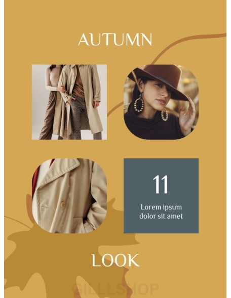 Stylish Autumn Business PPT