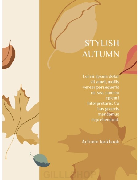 Stylish Autumn Business PPT