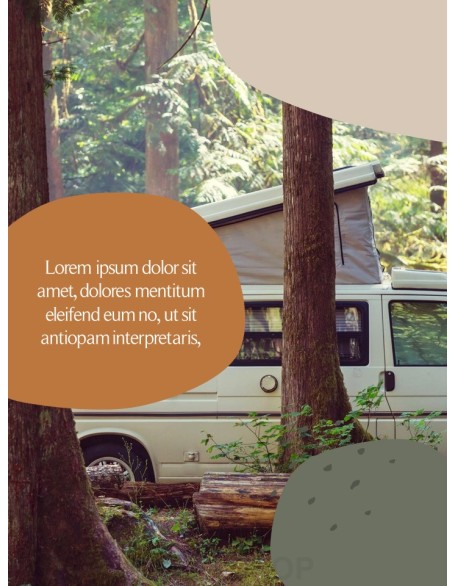 Car Camping Modern PPT Templates