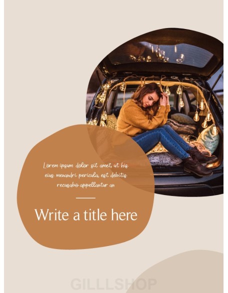 Car Camping Modern PPT Templates