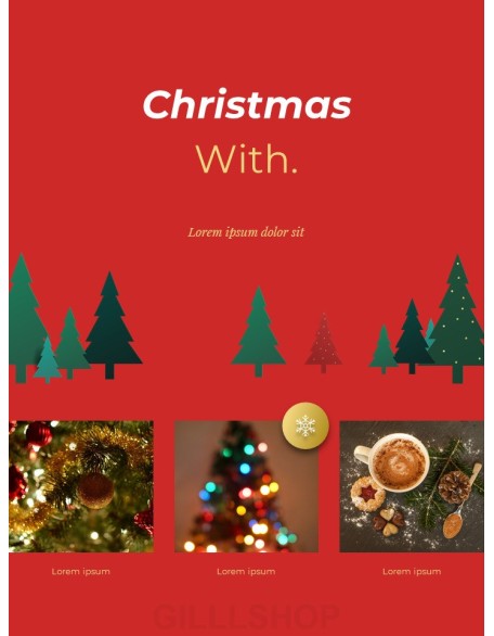 Merry Christmas Together presentation slides ppt