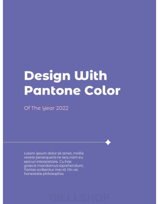 2022 Pantone Color Veri Peri Slide Presentation