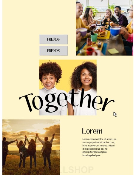 Time Together with Friends Presentation Format