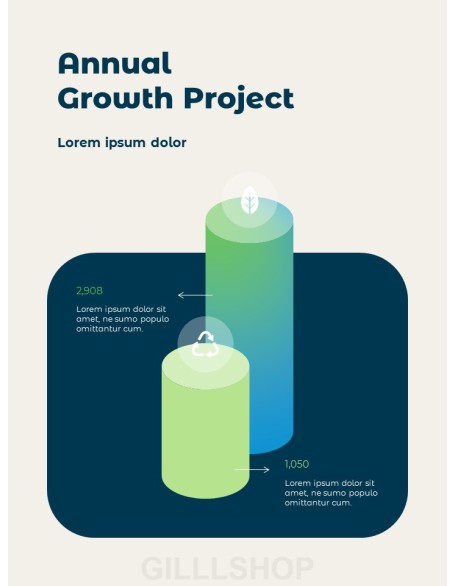 Green Project Report PPT Design Templates