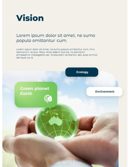 Green Project Report PPT Design Templates