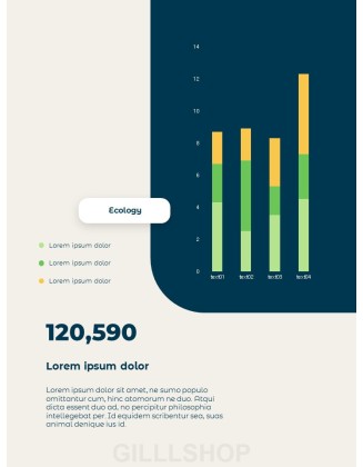 Green Project Report PPT Design Templates