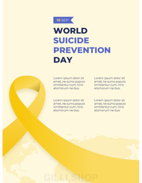 World Suicide Prevention Day Theme Templates