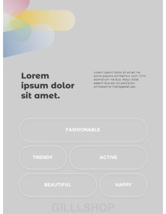 Beautiful Senior Life design presentation template