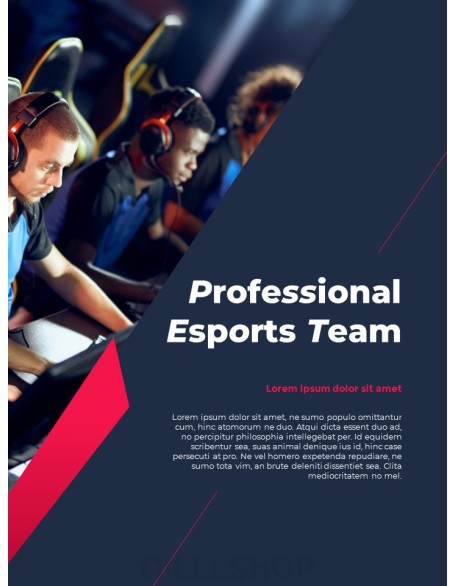 Esports Tournament ppt template ppt