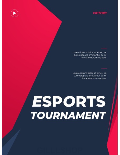 Esports Tournament ppt template ppt