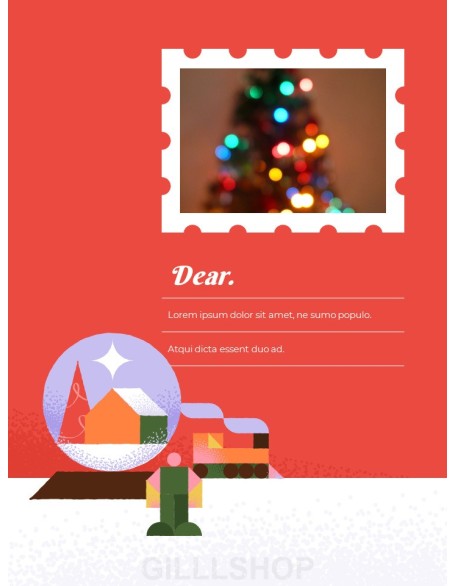 Christmas Design Kit business plan template ppt