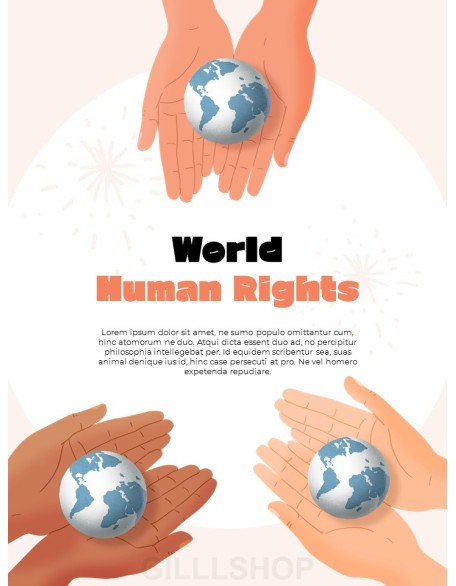 World Human Rights Day Theme PPT Slides